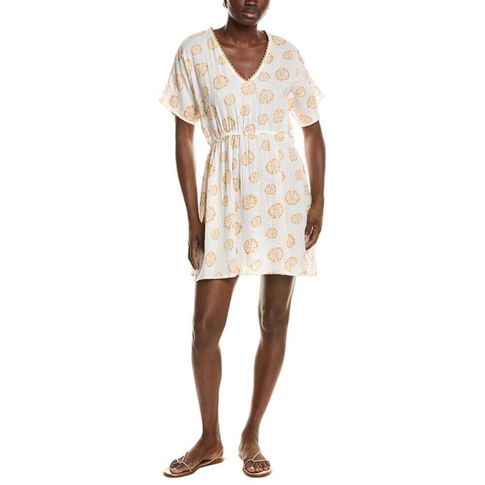 Mer St. Barth Womens  Zara Caftan, White